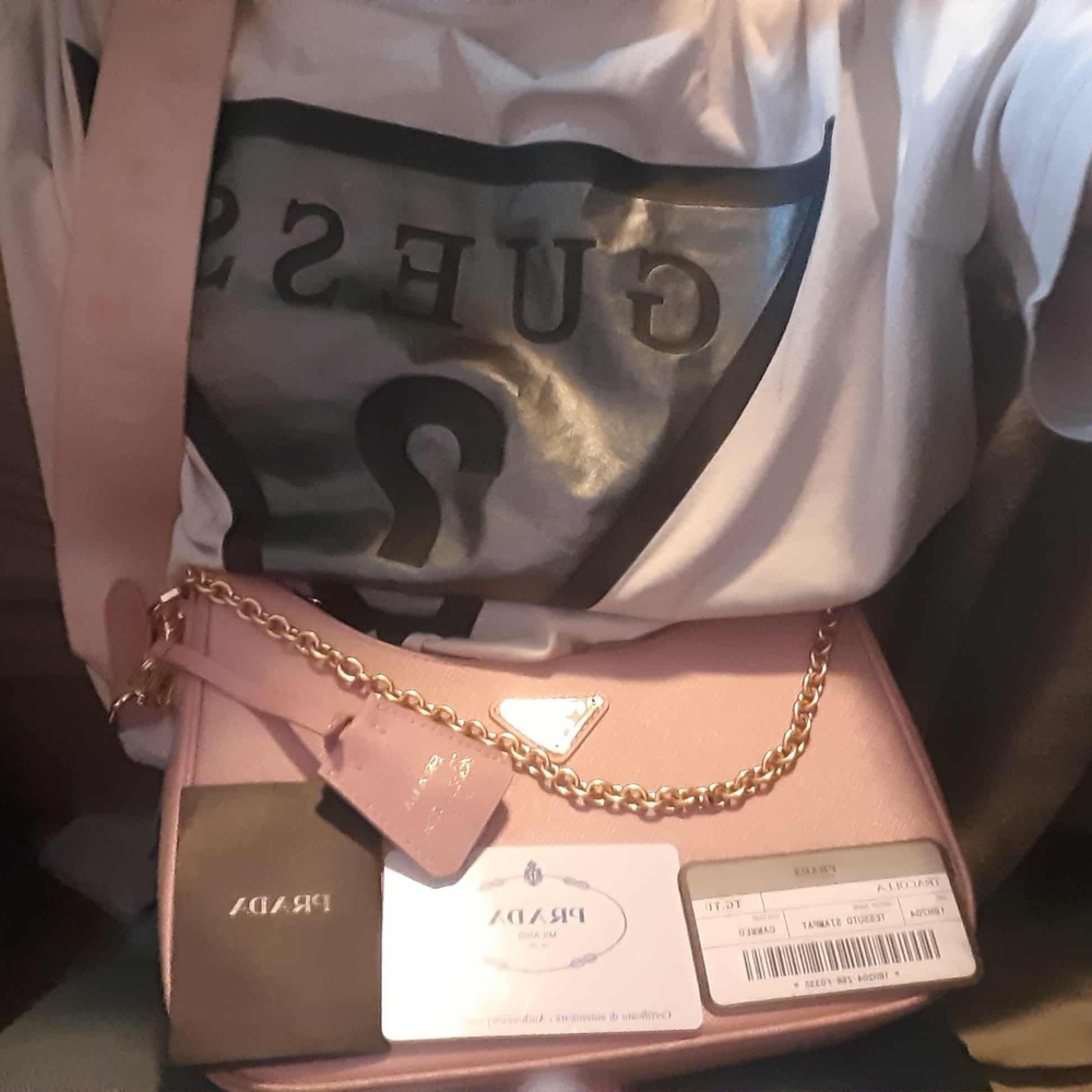 Prada Blush Pink Crossbody Bag